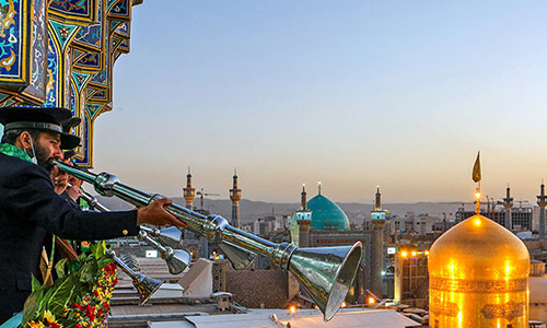 تور مشهد با قطار قزوین