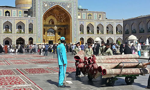 تور مشهد با قطار زنجان